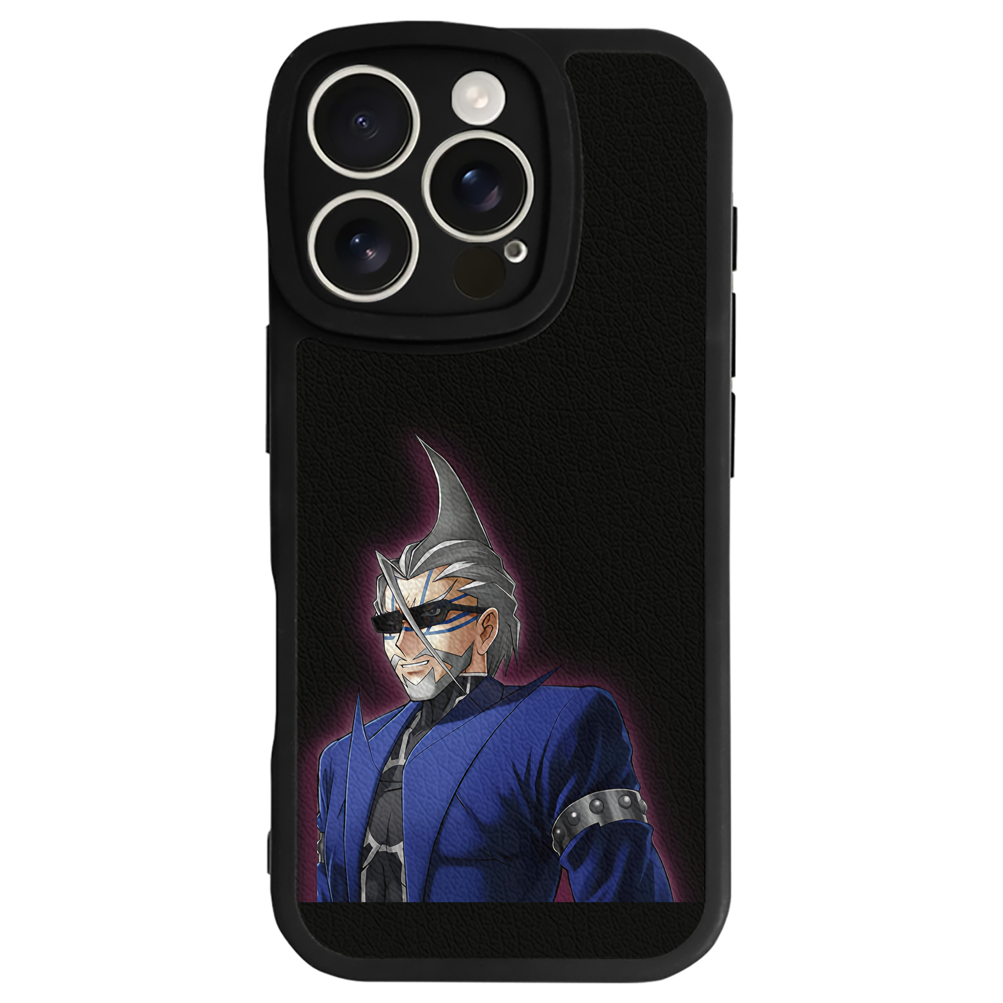 （画像用） 遊☆戯☆王 Yu-Gi-Oh! 【iPhone 16シリーズ対応】シリコンスマホケース（レザー調） 材質：シリコン